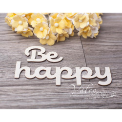 Чіпборд Valeo Be happy 36*21мм 83*29мм V3118