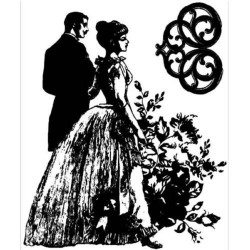 Штамп акриловий Prima 6*7,5 см Debutante 