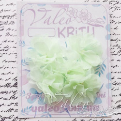 Набір квітів Valeo Незабудки тканинні 4,5см салатовий 5шт V10535