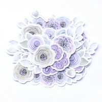 Набор высечек Цветы 30шт