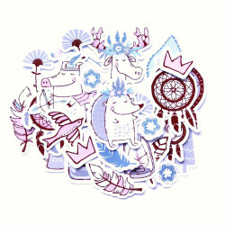 Набір висічок Ловець снів 25шт