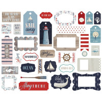 Высечки Carta Bella By The Sea Frames & Tags 33шт