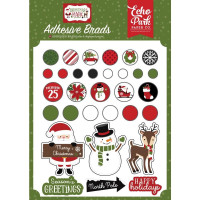 Брадси Echo Park Christmas Magic, 25шт