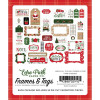 Высечки Echo Park Jingle All The Way Frames & Tags 33шт