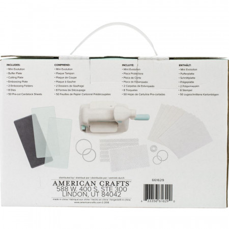 Машинка для ембосингу We R Memory Keepers Mini Evolution Die Cut Machine Kit