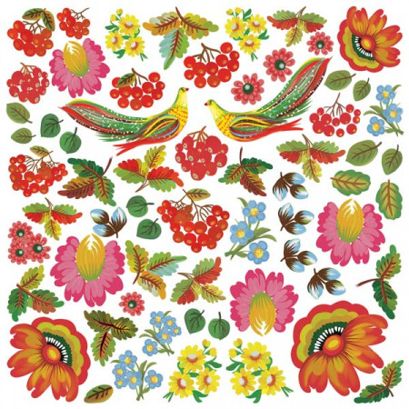 Набір паперу 30*30см Fabrika Decoru Inspired by Ukraine 10аркушів