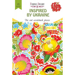 Висічки Fabrika Decoru Inspired by Ukraine 45шт