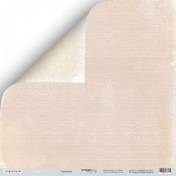 Аркуш паперу 30*30см Scrapmir Shabby Winter Серця двосторонній