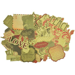 Висічки Kaisercraft Twig and Berry, 59шт