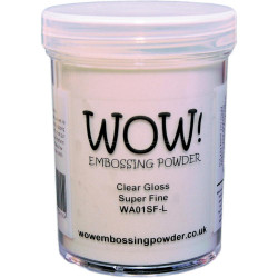 Пудра для ембосингу Wow Embossing Powder Super Fine Clear Gloss 15мл