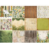 Набір паперу 20*20см Fabrika Decoru Summer botanical story 10аркушів