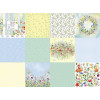 Набір паперу 20*20см Fabrika Decoru Summer meadow 10аркушів