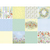 Набір паперу 30*30см Fabrika Decoru Summer meadow 10аркушів