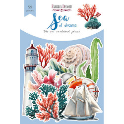 Висічки Fabrika Decoru Sea of dreams, 59 шт