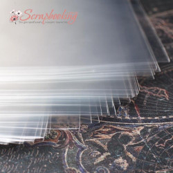 Упаковка прозора для листівок, 12*25см, 100шт 