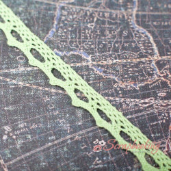 Мереживо 10мм MK10 салатове 1м