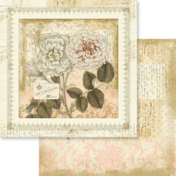 Аркуш паперу 30*30см Couture Creations Butterfly Garden №1 двосторонній