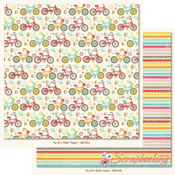 Аркуш паперу 30*30см MME My Girl Ride