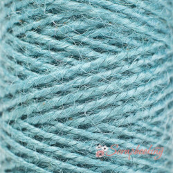 Шнур прядив'яний бірюза, 1м 