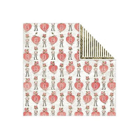 Лист бумаги 30*30см Authentique Smitten Connection