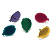 Брадси Creative Impressions Balloons Painted Metal, 50шт 