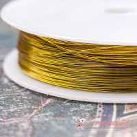 Дріт золото 0,3мм, 50м