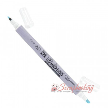 Маркери для ембосингу Zig Emboss Fine and Chisel Twin Tip Marker