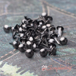 Брадси гвіздки срібло темне 5*9мм, 50шт 