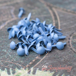 Брадси гвіздки блакитні 5*9мм, 50шт 