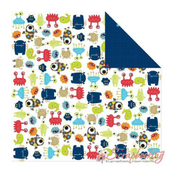 Аркуш паперу 30*30см Kaisercraft Blast Off! Orbit двосторонній