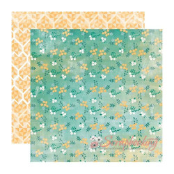 Аркуш паперу 30*30см Carta Bella Hello Again Small Floral