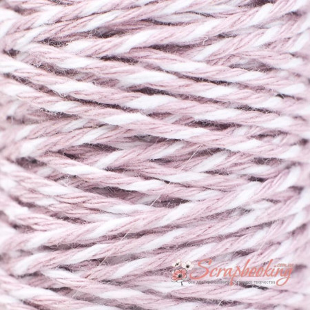 Шнур Bakers Twine розовый, 20м