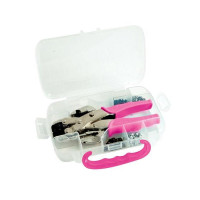 Установщик люверсов Crop-A-Dile Punch Kit Pink