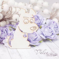 Чіпборд Valeo Собачка 57*68мм V2145