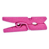 Набір декоративних прищіпок Canvas Corp Mini Clothespins Hot Pink, 25шт