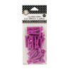 Набір декоративних прищіпок Canvas Corp Mini Clothespins Hot Pink, 25шт