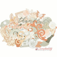 Висічки Kaisercraft Cardstock Die-Cuts Peachy 