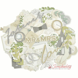 Висічки Kaisercraft Cardstock Die-Cuts Two Souls 