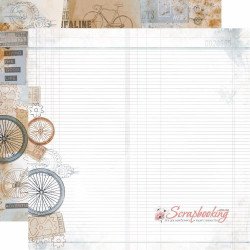 Аркуш паперу 30*30см Kaisercraft Workshop Tough двосторонній