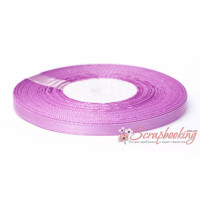 Стрічка атласна монотон 8118 лаванда, 0,5см, 33м