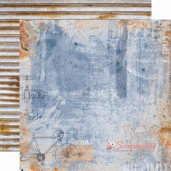 Аркуш паперу 30*30см Kaisercraft Workshop Chivalrous двосторонній