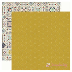 Аркуш паперу 30*30см Kaisercraft Grand Bazaar Ceramic Tiles двосторонній