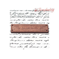 Бірка дерев'яна Hand made 64*17мм (2326)