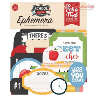 Висічки Echo Park School Rules Icons 33шт 