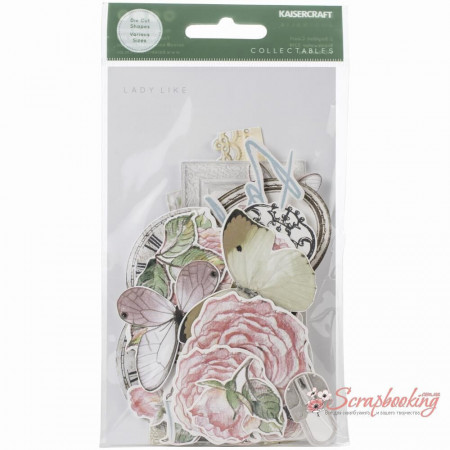 Висічки Kaisercraft Cardstock Die-Cuts Lady Like 