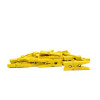 Набор прищепок декоративных Canvas Corp Mini Clothespins Yellow, 25шт