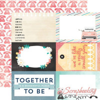 Аркуш паперу 30*30см Carta Bella Hello Again Together