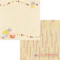 Лист бумаги 30*30см Authentique Wishes Crave