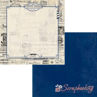 Аркуш паперу 30*30см Authentique Suave Dapper