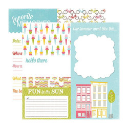 Аркуш паперу 30*30см Echo Park Fun in the Sun Sidewalk